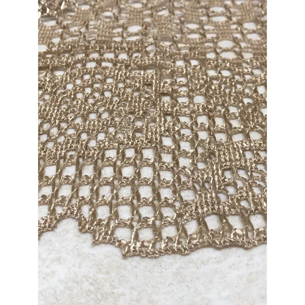 HERITAGE LACE Biege Homespun Runner - 33